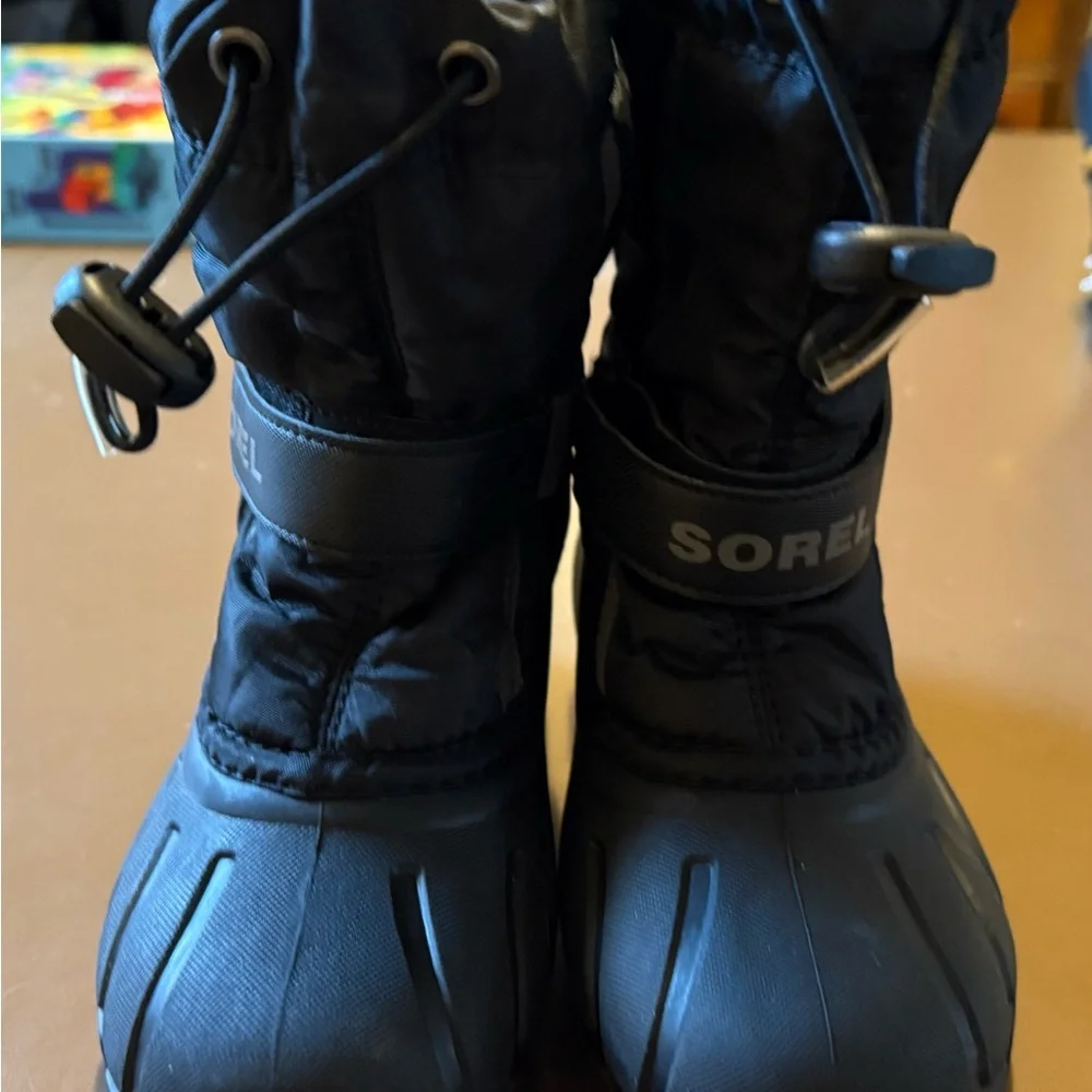 Sorel black Winter Boots kids - Picture 1 of 4